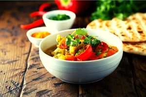 VEGETABLES AND CURRIES